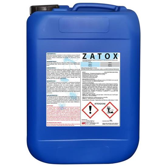 HPR2048-5 ZATOX 11 EC Insetticida - Tanica 5 L - Osd gruppo Ecotech srl - Allontanamento piccioni,disinfestazione,HACCP, roditori